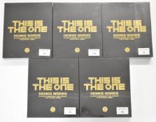 [The Stone Roses] Five copies of the limited edition publication This Is The One by Dennis Morris