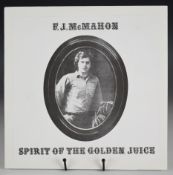 F J McMahon Spirit of the Golden Juice (Not on Label) Psychedelic Rock LP, scarce reissue. Vinyl