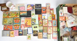 [Card Games] Large collection of approximately one hundred and twenty vintage card games to