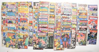 One hundred and thirty Wolverine comics by Marvel (1988) comprising a complete run of issues #1-