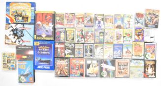 Forty three Sinclair Spectrum computer games to include Dark Star, Full Throttle, Spaced Out, The