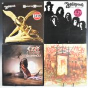 Thirty six Hard Rock / Heavy Metal / Prog Rock LPs. Ozzy Osbourne Blizzard Of Ozz with lyric sheet