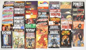 Sixty indie graphic novels by Image,Titan, Vertigo and similar to include Powers, Scalped, Hack/