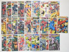 Twenty five Spider-Man comics by Marvel comprising issues #1-25, with classic Todd McFarlane