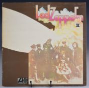 Led Zeppelin II (Atlantic 588198) UK plum/red label LP. Early PYE contract pressing with '