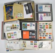 Accumulation of GB first day covers 1948-1980 including 1966 Burns with Edinburgh postmark, 1970