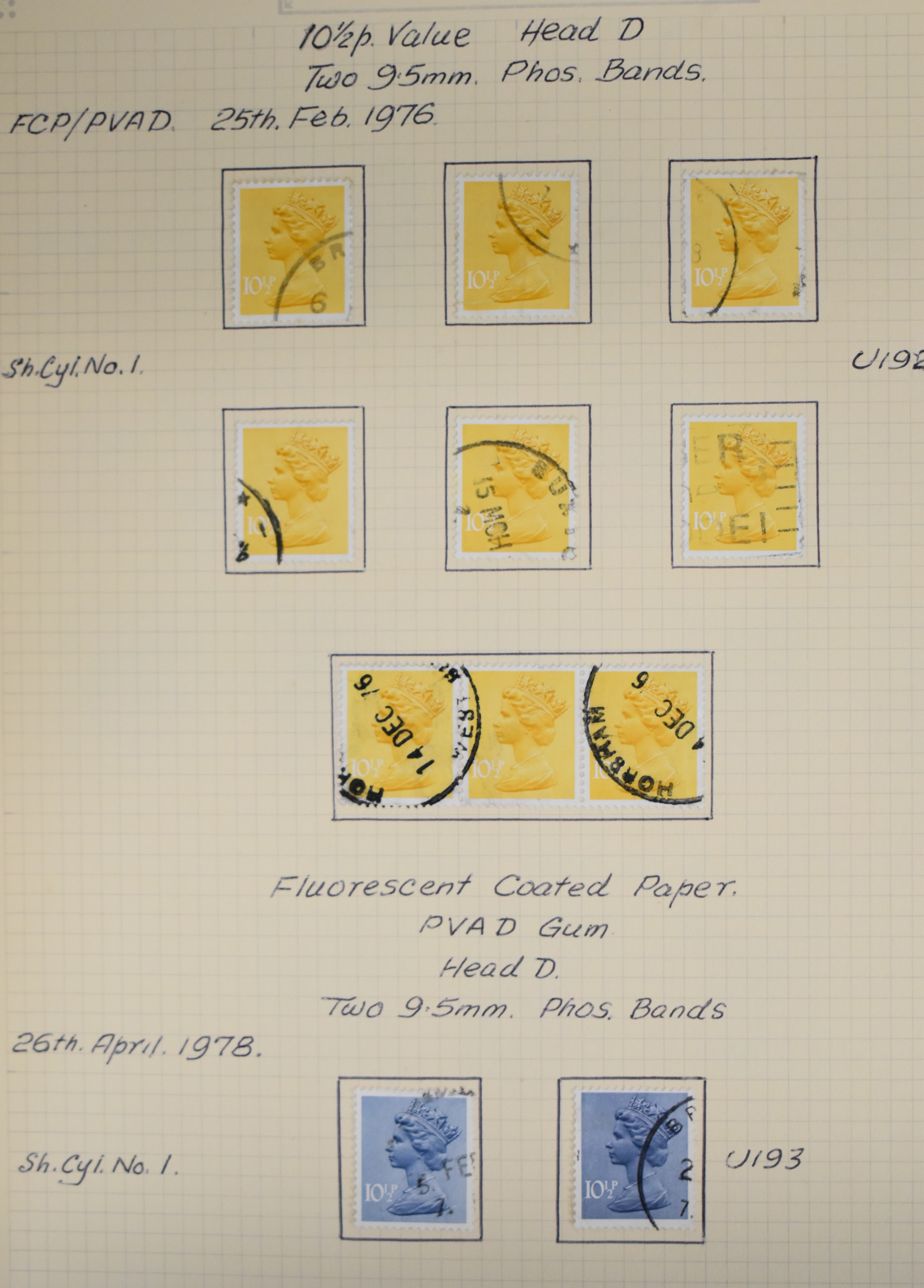 GB stamp collection in eleven albums and one stockbook 1937-1976 including a volume of regional - Image 19 of 19