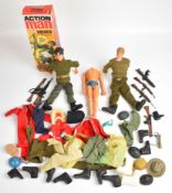 Palitoy Action Man Soldier in original box, together with two additional figures for repair and a