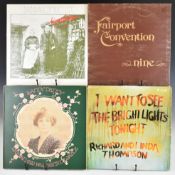 Twenty five Prog / Folk / Pop / Beat LPs to include Richard and Linda Thompson, Sandy Denny, six