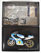 Minichamps 1:12 scale diecast model Suzuki XR 14 'Barry Sheene' GP 1975, 122760007,