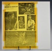 The Jam - Burning Sky Tokyo, Japanese live LP with handmade cover, white vinyl with blank labels and