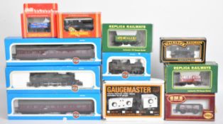 00 gauge model railway items by Hornby, Airfix and others comprising two tank locomotives, two