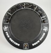 JHS SD-1 Pro-Rhythm battery powered drum synthesizer with stand, serial number 010093, made in
