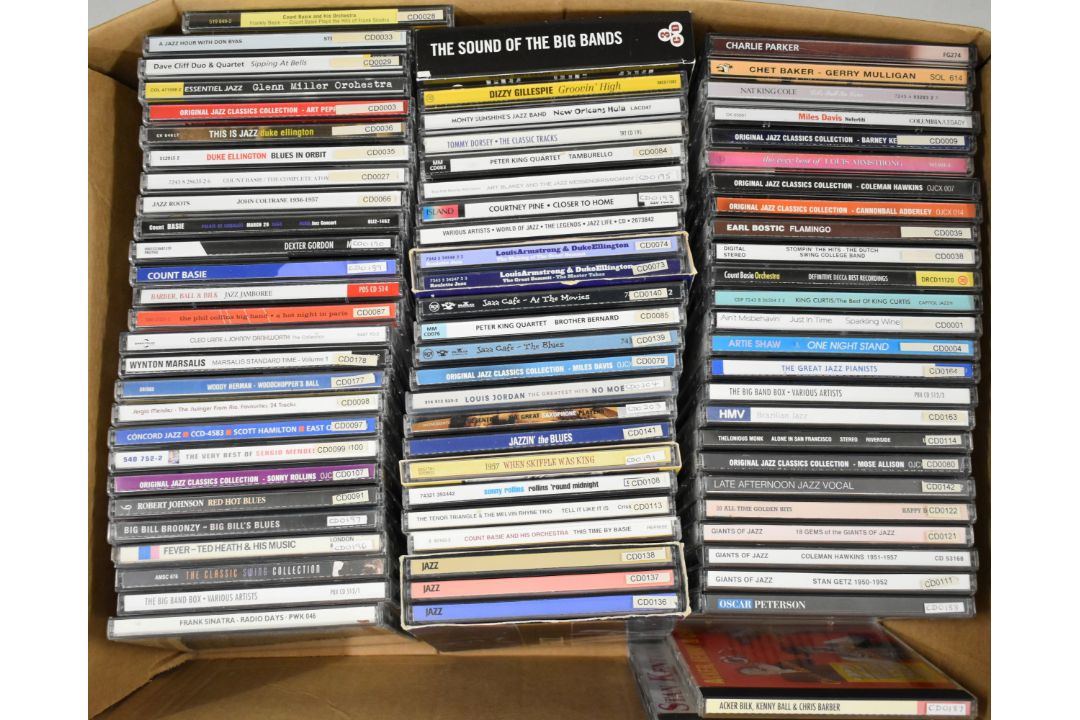 Approximately one hundred and sixty Jazz CDs including Dexter Gordon, Bill Broonzy, Wynton Marsalis, - Image 2 of 3