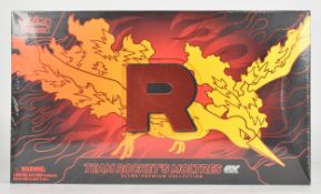 Pokémon TCG - Team Rocket's Moltres ex Ultra Premium Collection (UPC) boxed set, factory sealed.