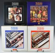 Nine Beatles special edition CD box sets, one complete with CD, the remaining eight are minus the CD