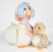 Worlds of Wonder Mother Goose and Hector animated toys, 1986, tallest 41cm.
