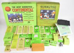 Vintage Subbuteo 'Table Soccer' items to include two Continental edition sets, one with