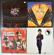 Approximately forty three Rock / Pop LPs including Grindhouse Planet Terror (RSD white vinyl in open