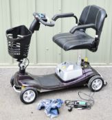 Illusion Skyline mobility scooter with charger and instruction manual, purchased by the vendor in