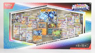 Pokémon TCG - Scarlet & Violet 'Prismatic Evolutions' Lucario ex & Tyranitar ex Premium