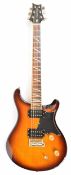Paul Reed Smith (PRS) Santana SE electric guitar in sunburst finish, F02441, with licensed soft