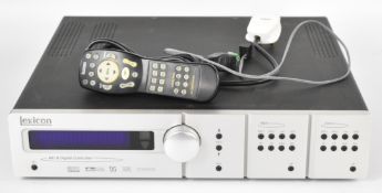 Lexicon MC-8 Home Cinema Digital Controller with remote control, serial No.l0304-2643, made in USA.