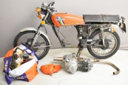 1976 Honda CB125J motorcycle, registration number OAD 22P, with V5c, older style V5, V5 document and