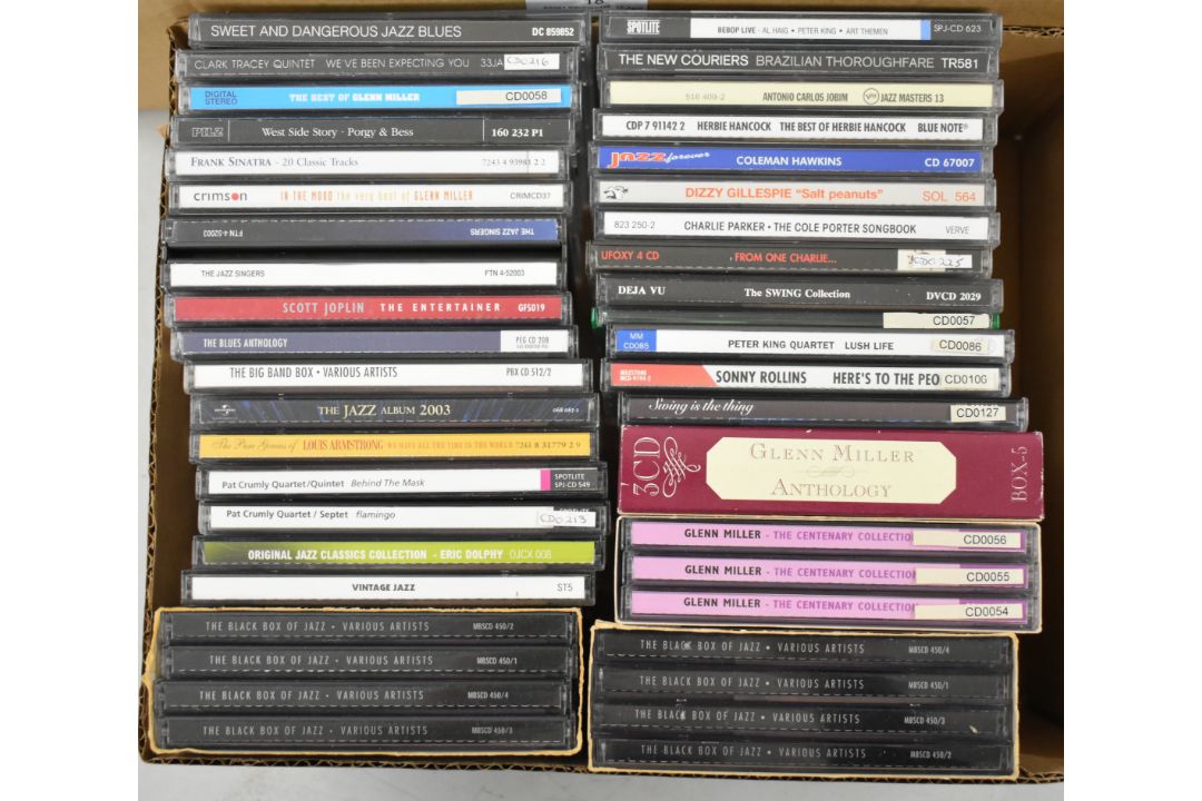 Approximately one hundred and sixty Jazz CDs including Dexter Gordon, Bill Broonzy, Wynton Marsalis, - Image 3 of 3