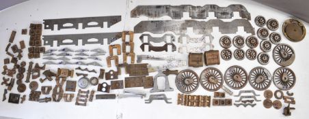 Part built 5 inch gauge Britannia 4-6-2 live steam tender locomotive to include main, bogie and