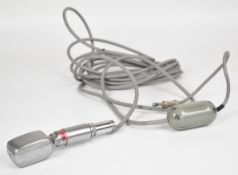 Reslosound Ribbon microphone with wired cable, 30-50 ohms, made in England.