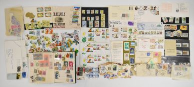 GB, Commonwealth and World stamp collection in three springback albums, GB stamps to include 1840 1d