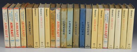 Twenty two Observer books on Aircraft published by Frederick Warne comprising 1955, 1957, 1958,