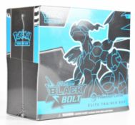Pokémon TCG - Scarlet & Violet 'Black Bolt' Pokémon Center Elite Trainer Box (ETB), factory sealed.