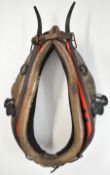 Vintage horse collar or harness