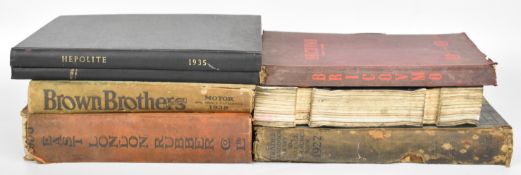 Brown Brothers Fifty Years Progress 1889-1939 trade catalogue of motor & motorcycle accessories,