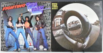 Three Thin Lizzy LPs comprising Thin Lizzy self titled LP (DECCA SKL 5082) with blue label and