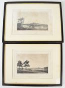 [India] Pair of engravings by Thomas and William Daniell comprising The Armenian Bridge near St.