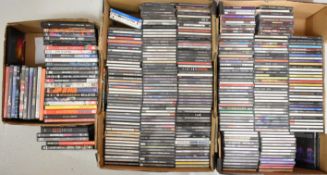 Heavy Metal / Hard Rock / Prog Rock / Classic Rock CD and DVD collection of approximately two