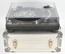 Technics SL-1210 MK2 direct drive record turntable system, serial no. GE5IS60894, made in Japan,