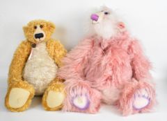 Two Deans Teddy bears comprising Patsy Paws and Coco, both limited editions with medallion and