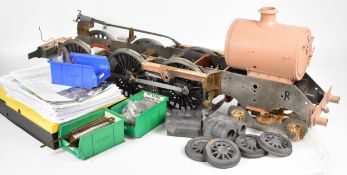Part built exhibition standard 5 inch gauge LMS Jubilee 4-6-0 tender locomotive Galatea,