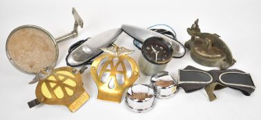 Vintage, pre-war and classic car accessories and parts comprising racing fuel cap to suit circa 2¾