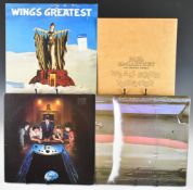Beatles related solo collection of eighteen LPs, three 12