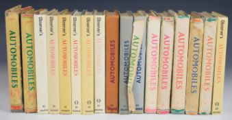 Seventeen Observer books on Automobiles published by Frederick Warne, comprising 1959-1963, 1965,