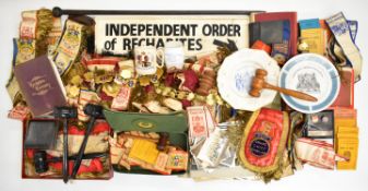[Archive of Rechabite Regalia and ephemera] Independent Order of Rechabites Salford (est. 1835) over
