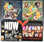 Collection of twenty three of the earliest Now That's What I Call Music LPs, run of twenty from