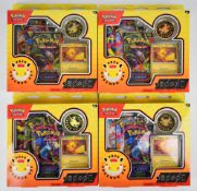 Pokémon TCG - Four Pokémon Day 2026 Collection boxed sets, Phantasmal Flames, factory sealed.