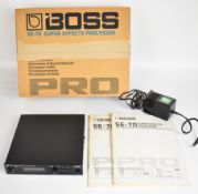 Boss SE-70 Super Effects Processor for electric guitar, in original box with power supply and