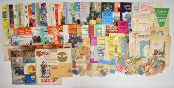 [Travel & Transport] Collection of vintage brochures, magazines, leaflets, books and guides,